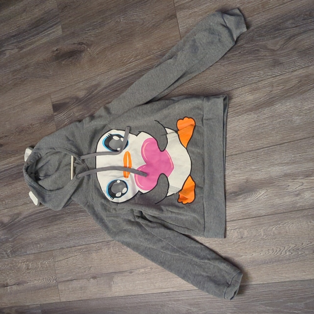 Ears hoody animal sweatshirt XL juniors more like a Small
